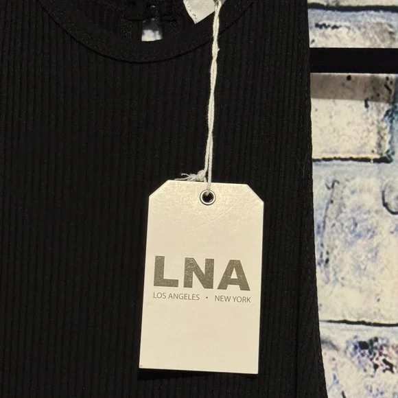 NWT LNA BEL AIR MAXI DRESS sz L Large - Picture 5 of 8